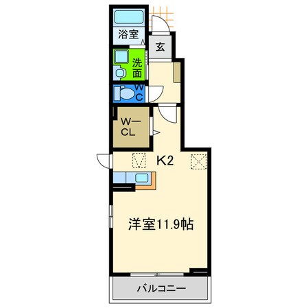 フィールドビーチ八万Ｂの物件間取画像